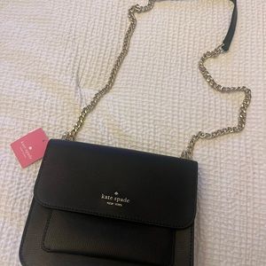 Kate Spade Black chain crossbody